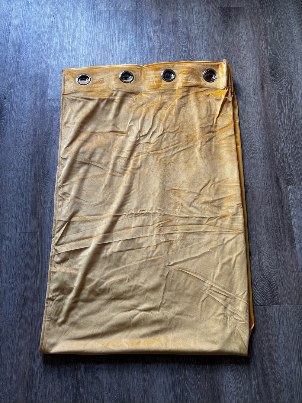 Muted Lush velvet sunflower curtains 🌻